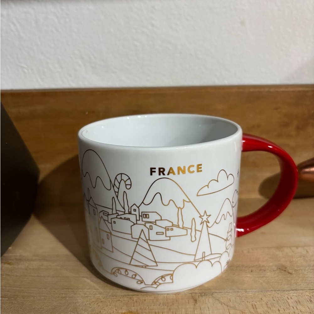 Starbucks France Xmas You Are Here Mug